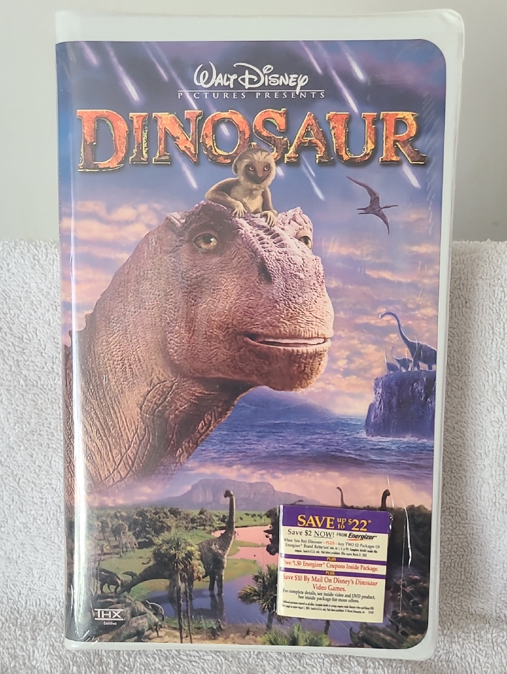 Walt Disney Dinosaur Kids Movie DVD - Purple Cover